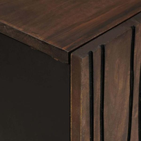 Sideboard 90x33.5x75 cm Massivholz Mango