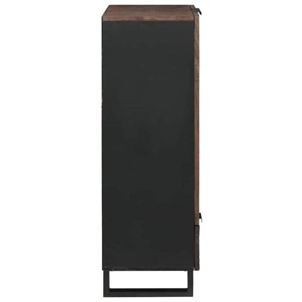 Highboard 60x33.5x100 cm Massivholz Mango