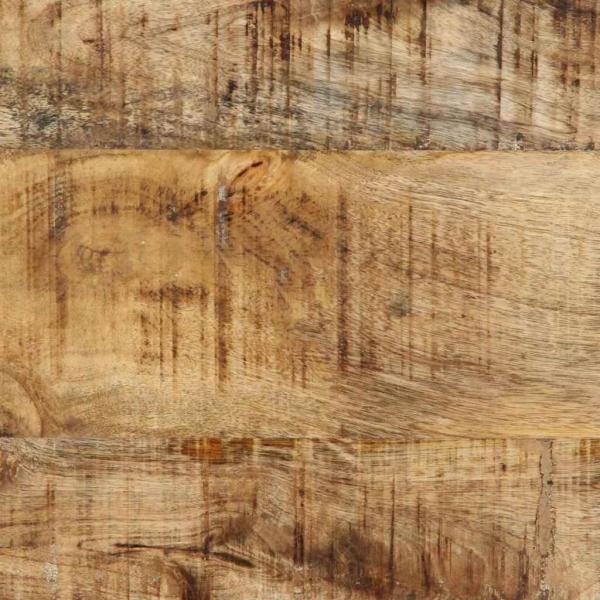 Nachttisch 30x30x40 cm Massivholz Rohes Mango