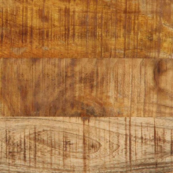 Nachttisch 50x30x45 cm Massivholz Grobes Mango