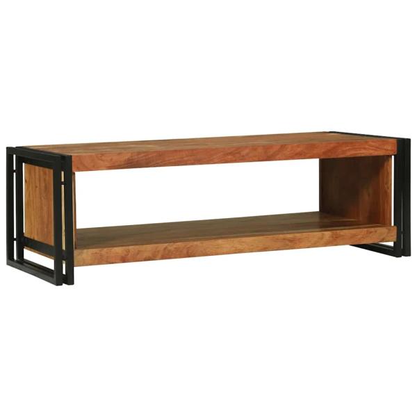Couchtisch 120x50x38 cm Massivholz Akazie