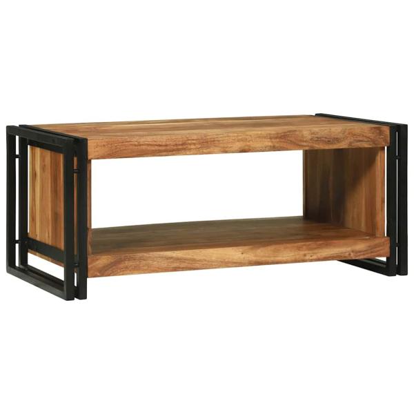 ARDEBO.de - Couchtisch 90x50x38 cm Massivholz Akazie