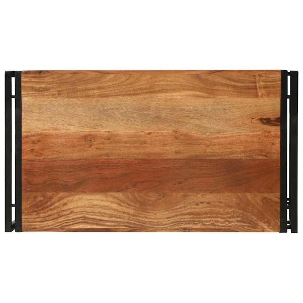 Couchtisch 90x50x38 cm Massivholz Akazie