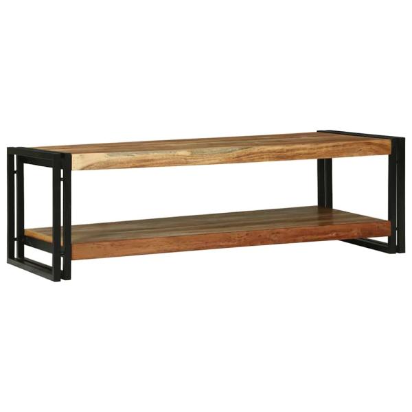 Couchtisch 120x50x38 cm Massivholz Akazie