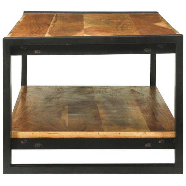 Couchtisch 120x50x38 cm Massivholz Akazie