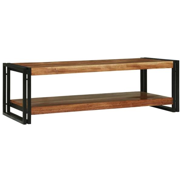 Couchtisch 120x50x38 cm Massivholz Akazie