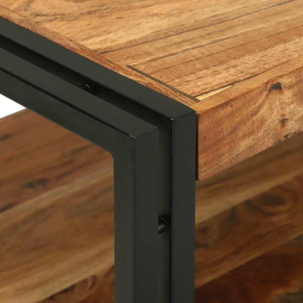 Couchtisch 120x50x38 cm Massivholz Akazie