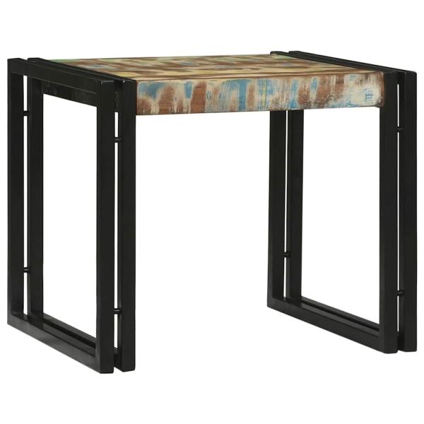 2-teiliges Couchtisch-Set aus Massivholz Altholz