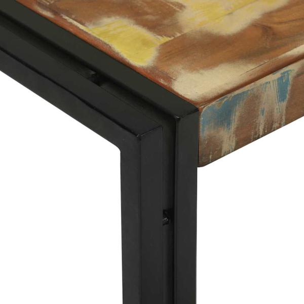 2-teiliges Couchtisch-Set aus Massivholz Altholz
