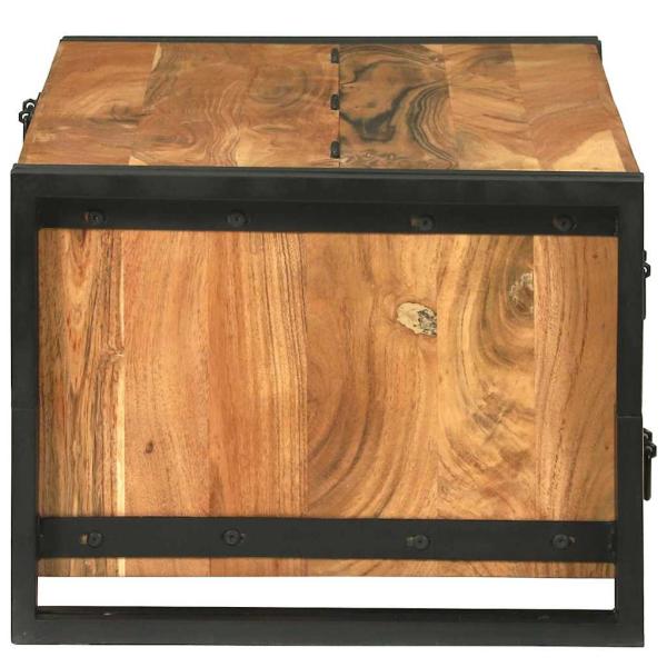 Couchtisch 90x50x38 cm Massivholz Akazie