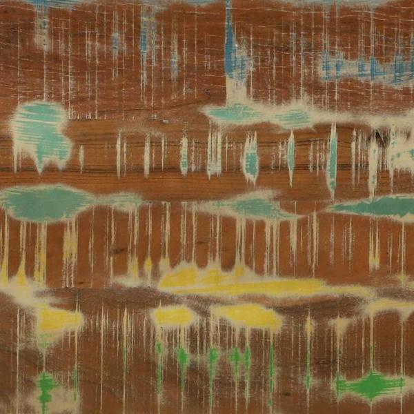 Nesting-Tische 3 Stück Massivholz recycelt