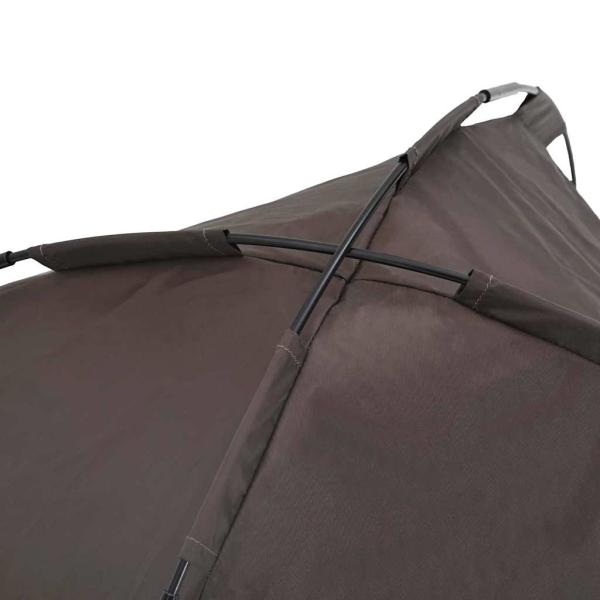 Erhöhtes Hundebett Braun Polyester, Metall Mittel
