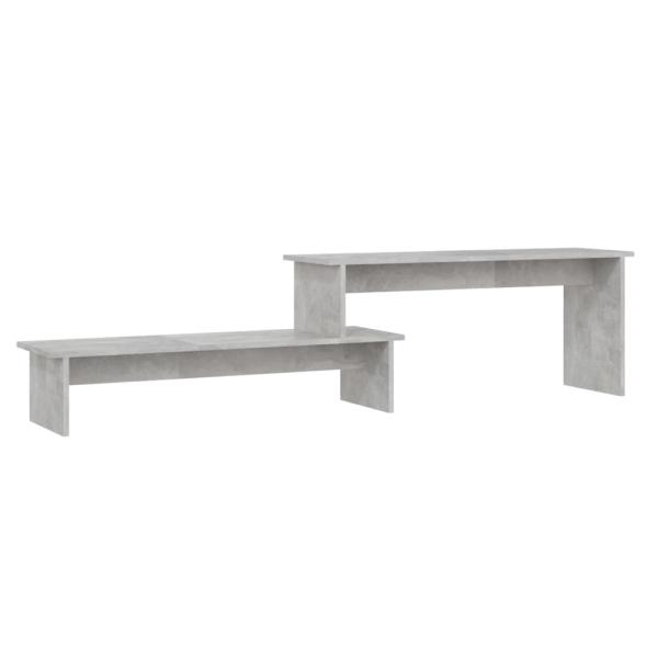 TV-Schrank Betongrau 180x30x43 cm Holzwerkstoff