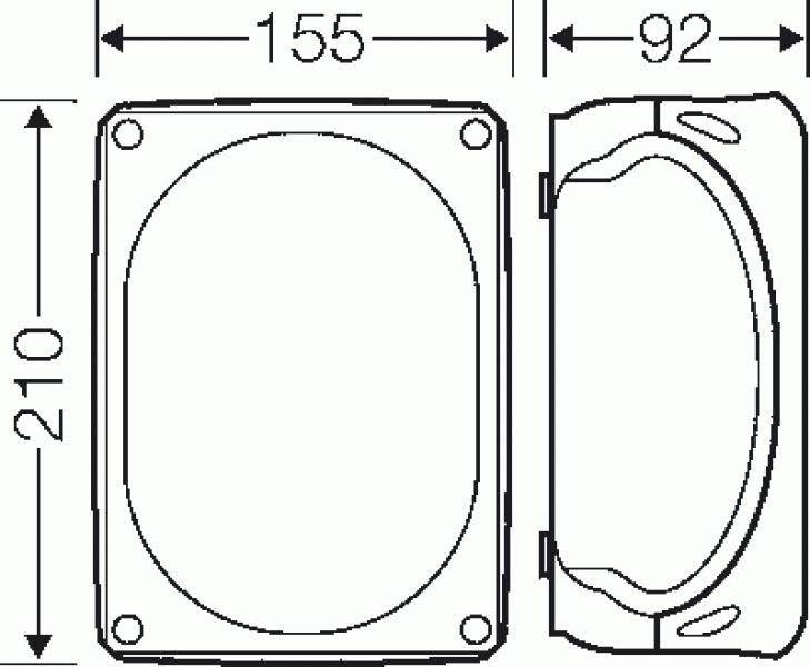 Hensel KF1600H Kabelabzweigkasten IP66/IP67 wetterfest, grau (62000089)