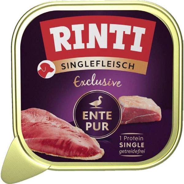 ARDEBO.de Rinti Singlefleisch Schale Exclusive Ente pur 150g 