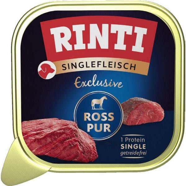 ARDEBO.de Rinti Singlefleisch Schale Exclusive Ross pur 150g 