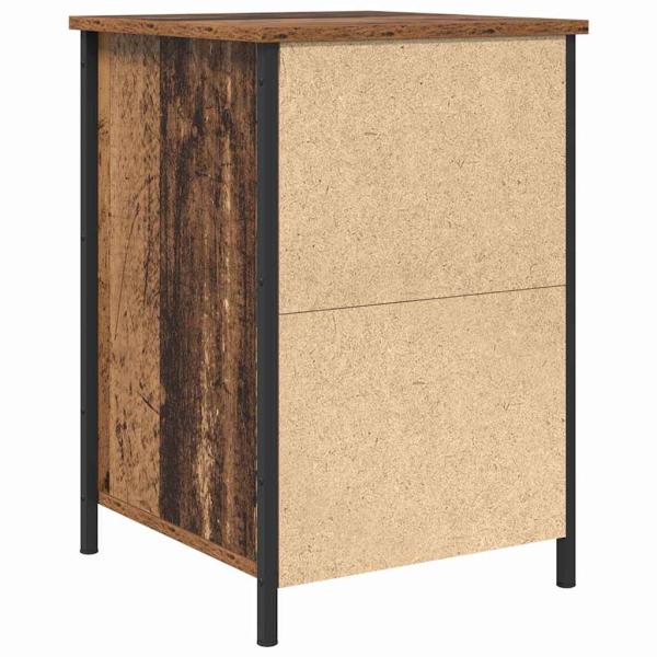Nachttisch Altes Holz 40x42x60 cm Beschichtetes Holz