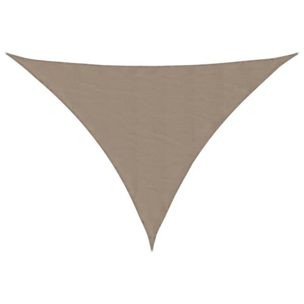 Sonnensegel Taupe 7x5x5 m 100% Polyester Oxford