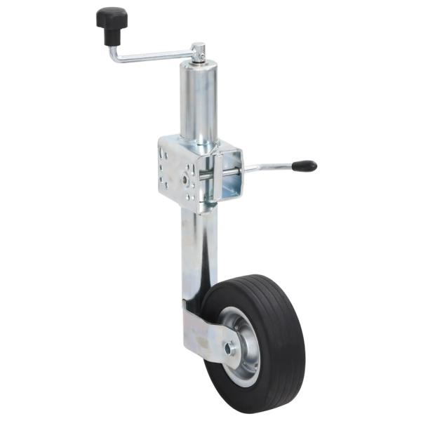 ARDEBO.de - Stützrad für Anhänger mit Klemme 60 mm Verzinkter Stahl