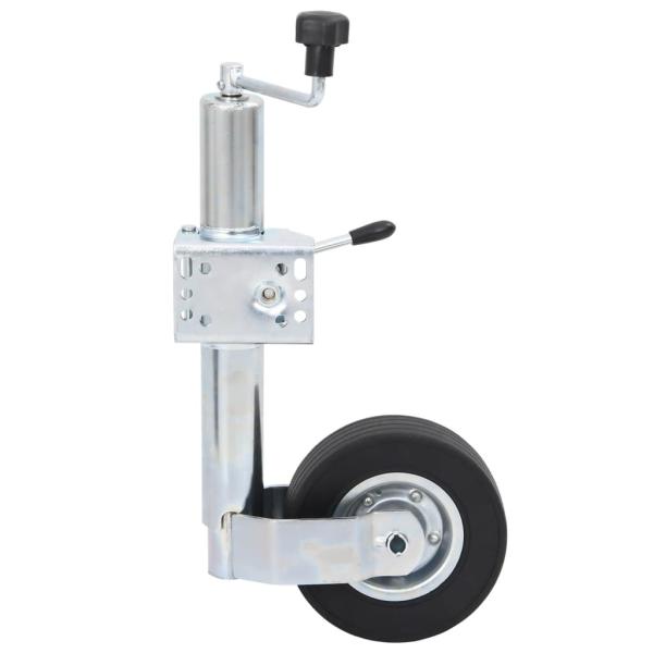 Stützrad für Anhänger mit Klemme 60 mm Verzinkter Stahl