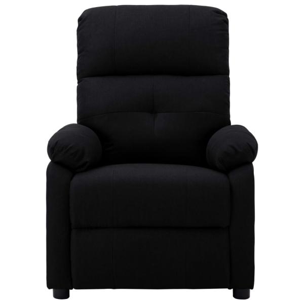 Massagesessel Schwarz Stoff