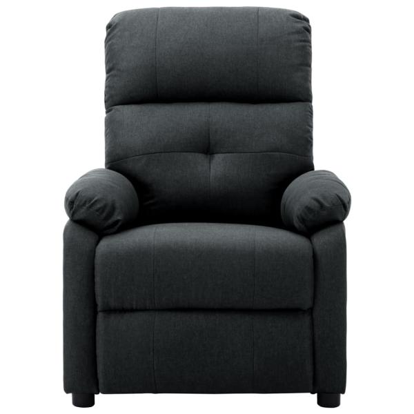 Relaxsessel Dunkelgrau Stoff