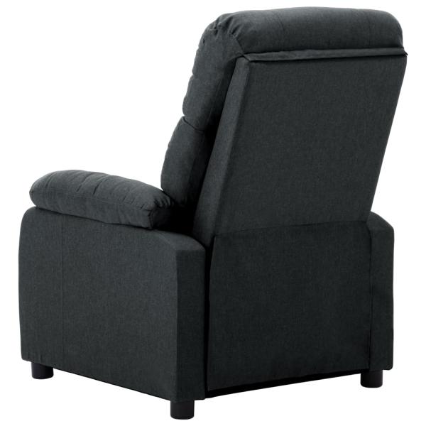 Relaxsessel Dunkelgrau Stoff