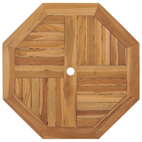 3-teiliges klappbares Garten Bistro Set aus solidem Teakholz