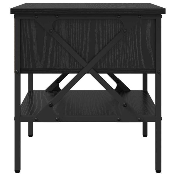 Nachttisch Schwarze Eiche 40x42x45 cm Holzwerkstoff