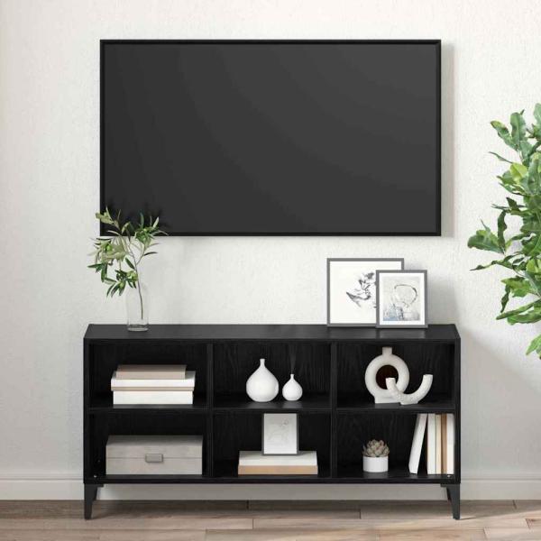Schwarzer Eichen TV Stand Schwarze Eiche Spanplatte Standard