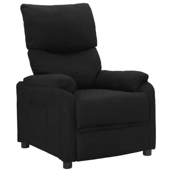 Relaxsessel Schwarz Stoff