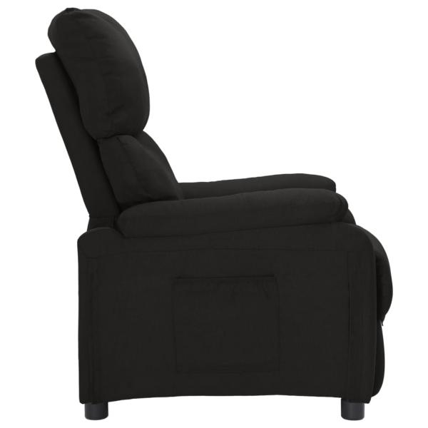 Relaxsessel Schwarz Stoff