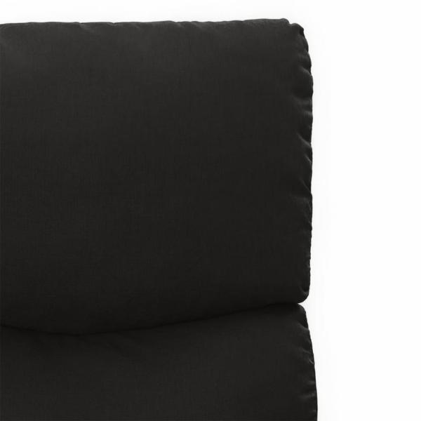 Relaxsessel Schwarz Stoff