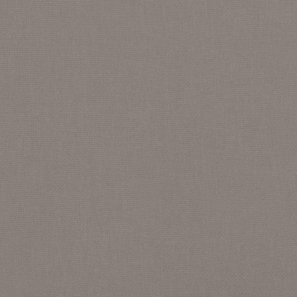 Relaxsessel mit Hocker Taupe Stoff