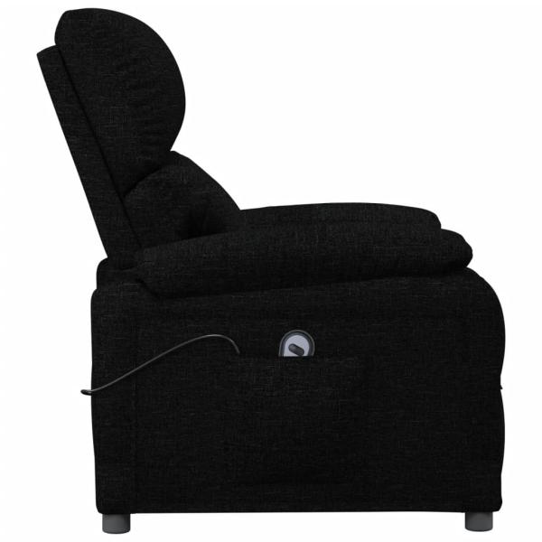 Relaxsessel Elektrisch Schwarz Stoff