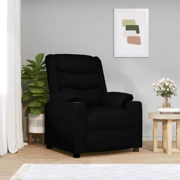 ARDEBO.de - Massagesessel Elektrisch Schwarz Kunstleder