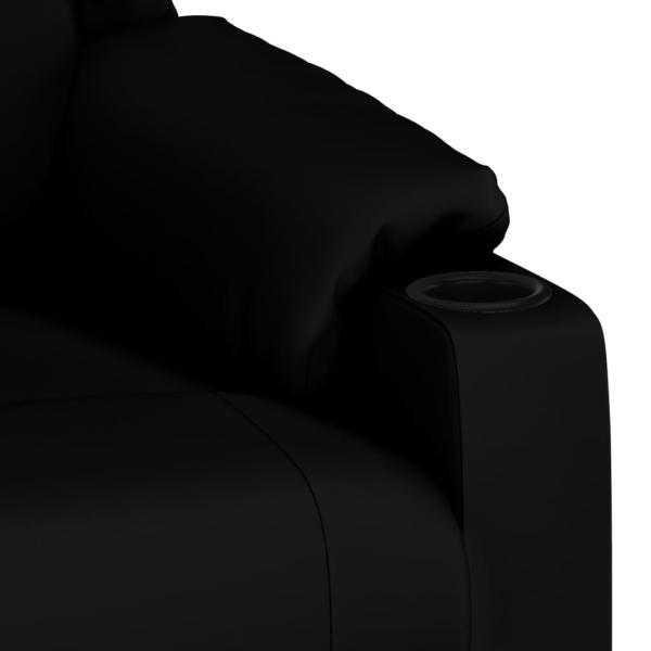 Massagesessel Elektrisch Schwarz Kunstleder
