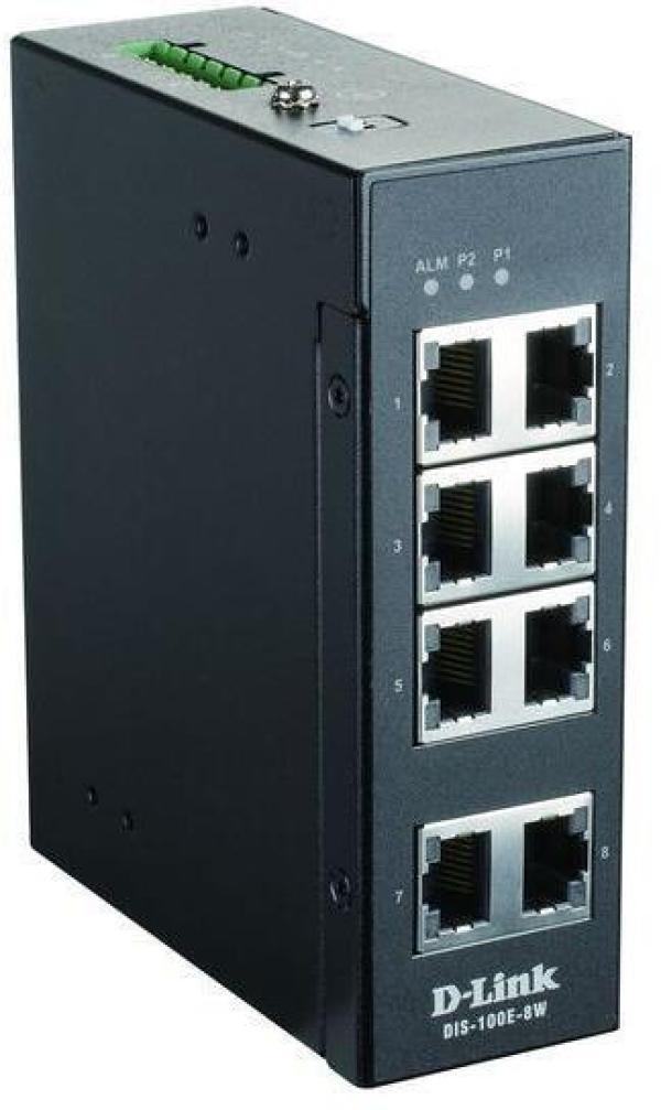 ARDEBO.de D-LINK DIS-100E-8W 8 Port Ethernet Switch