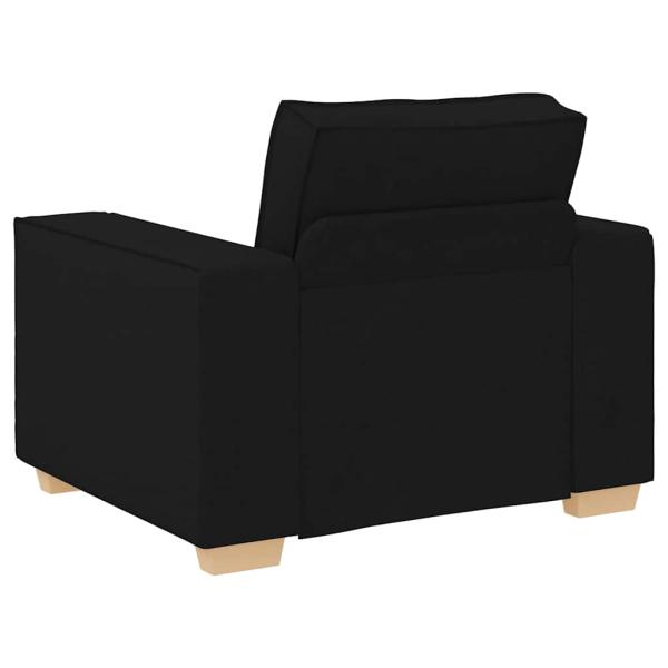 Sofa Stuhl Schwarz 60 cm Stoff