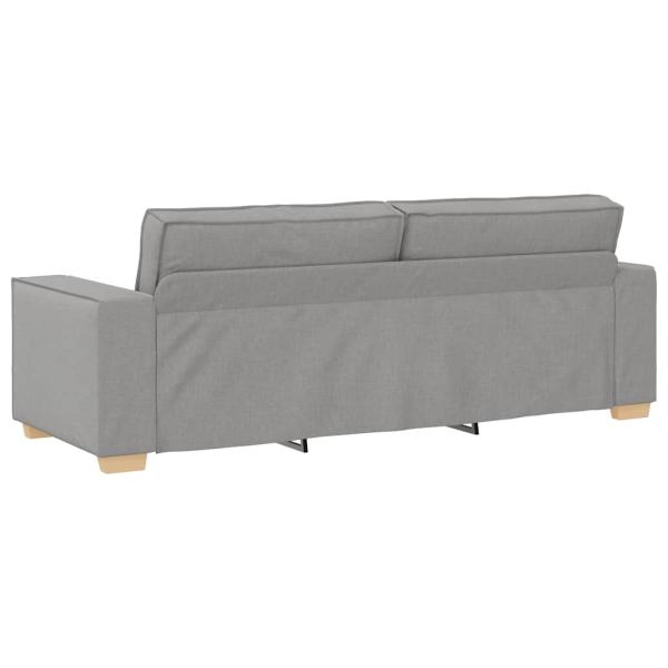 3-Sitzer-Sofa Wolkengrau 180 cm Stoff