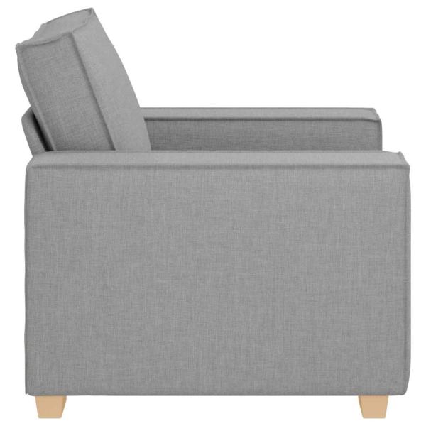 Sofa Stuhl Wolkengrau 60 cm Stoff