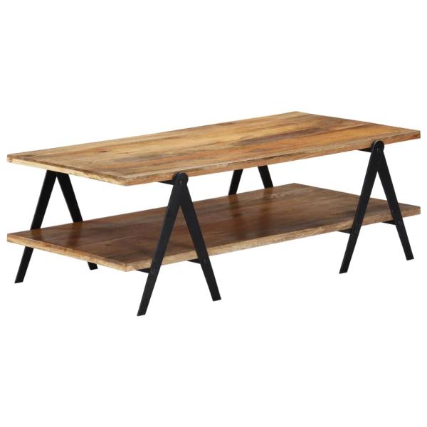 Couchtisch 115x60x40 cm Massivholz Mango