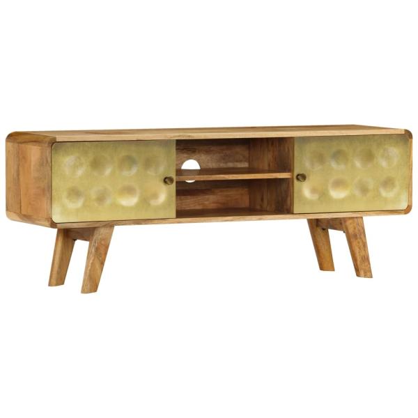 ARDEBO.de - TV-Schrank Massivholz Mango 120x30x45 cm