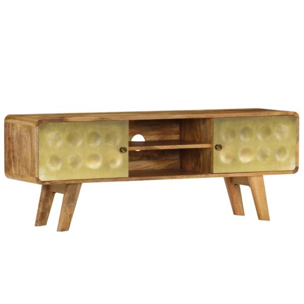 TV-Schrank Massivholz Mango 120x30x45 cm