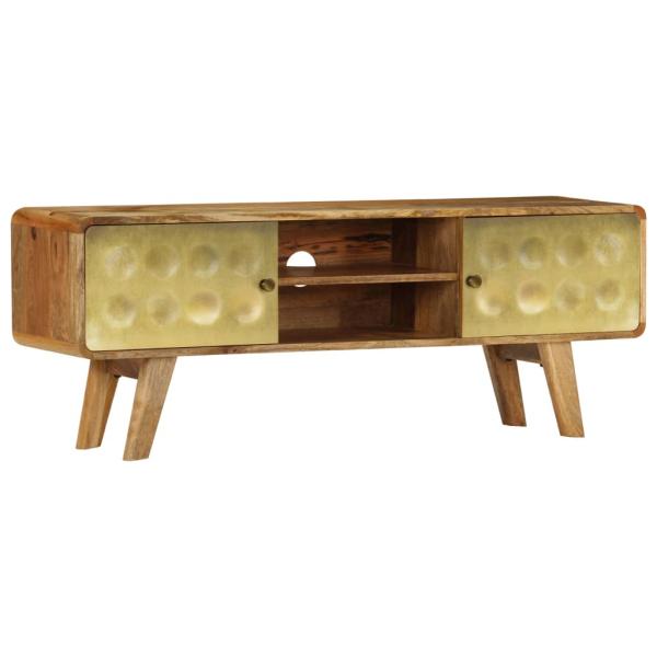 TV-Schrank Massivholz Mango 120x30x45 cm