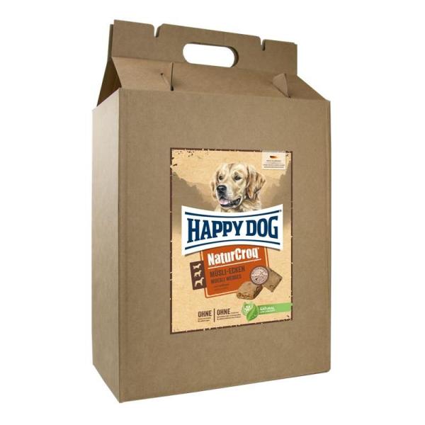 ARDEBO.de Happy Dog NaturCroq Müsli-Ecken mit Geflügel 5 kg