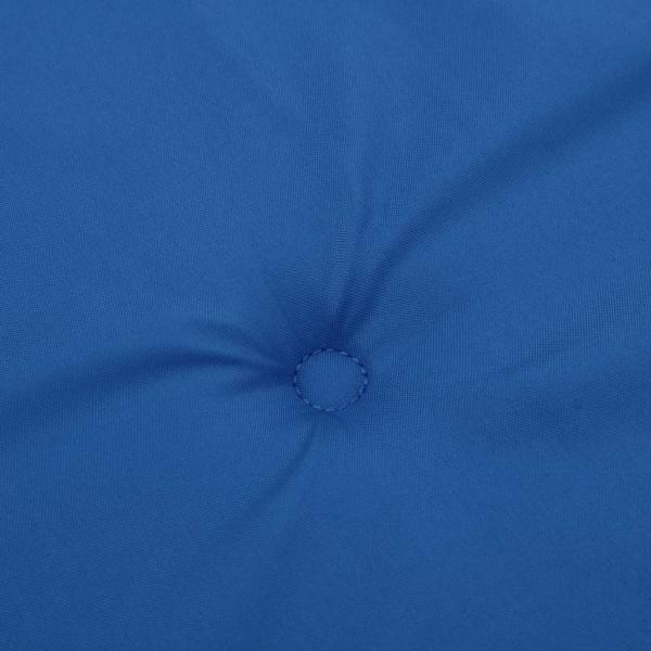 Stuhlkissen 2 Stk. Oxford-Stoff Blau 58 x 77 x 4,5 cm