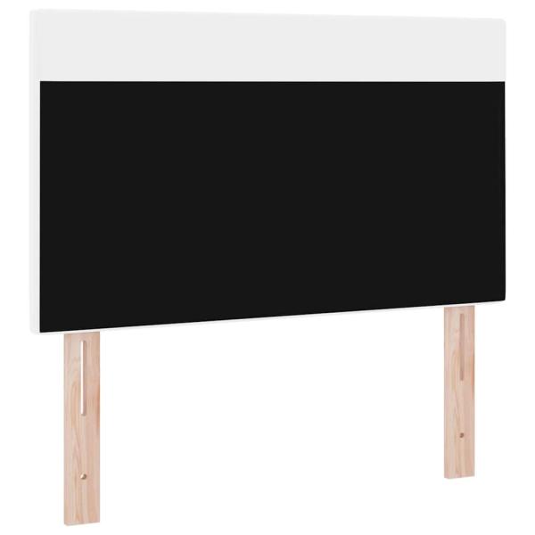 Kopfteil Einfaches Design Weiß 100 cm Kunstleder