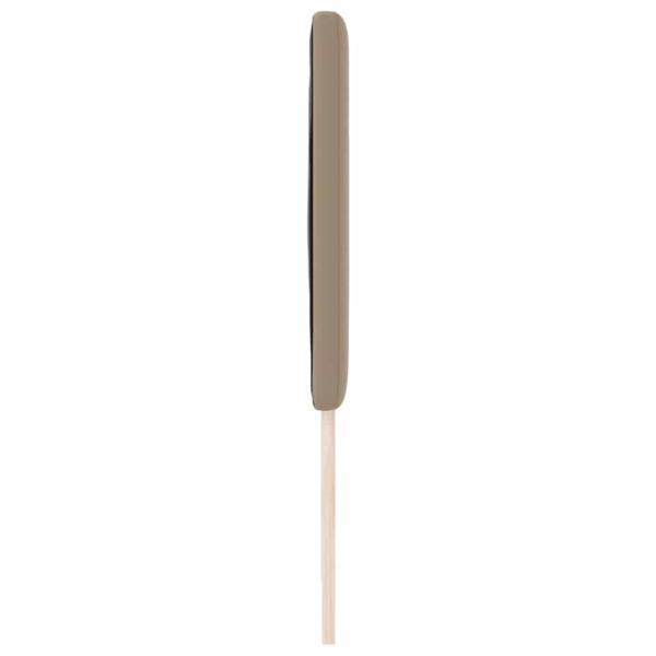 Kopfteil Einfarbig Cappuccinobraun 100 cm Kunstleder