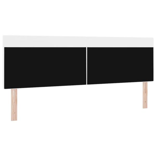 Kopfteil Einfarbig Weiß 180 cm Kunstleder